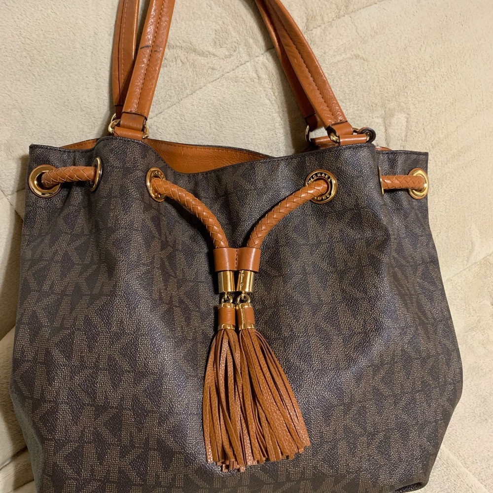 MK signature handbag.